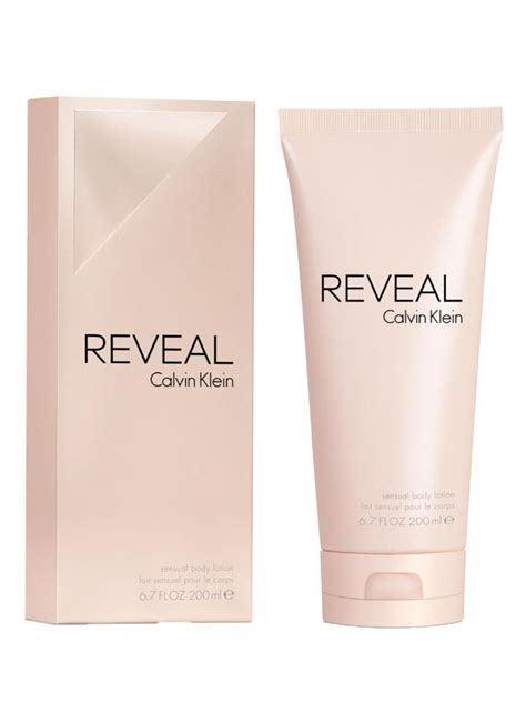 calvin klein reveal body lotion